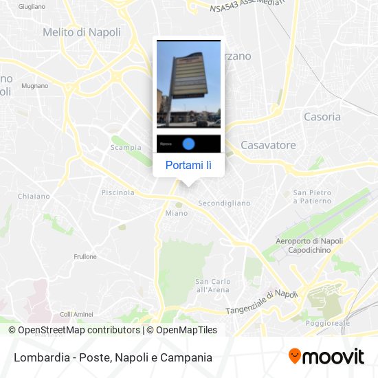 Mappa Lombardia - Poste