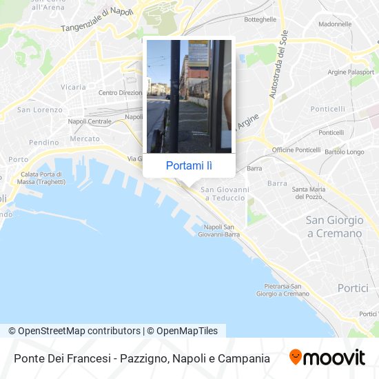 Mappa Ponte Dei Francesi - Pazzigno