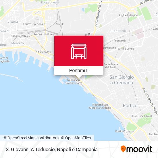 Mappa S. Giovanni A Teduccio
