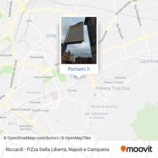 Mappa Riccardi - P.Zza Della Libertà