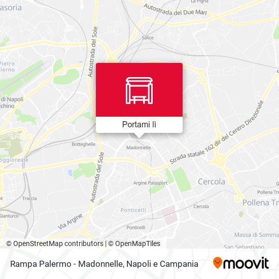 Mappa Rampa Palermo - Madonnelle