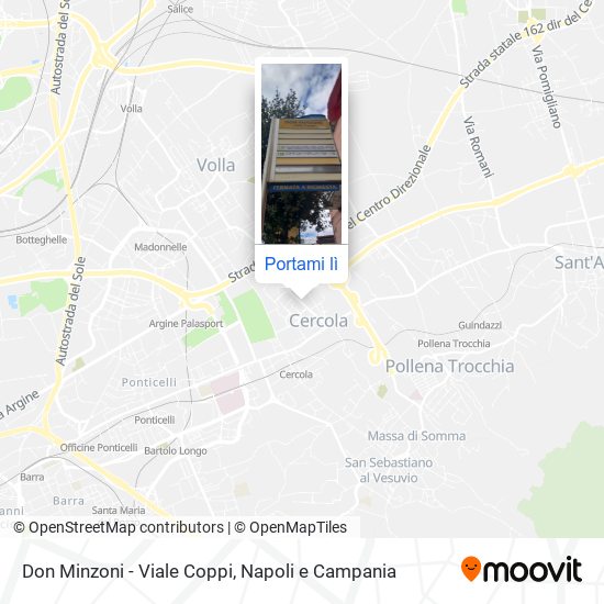 Mappa Don Minzoni - Viale Coppi