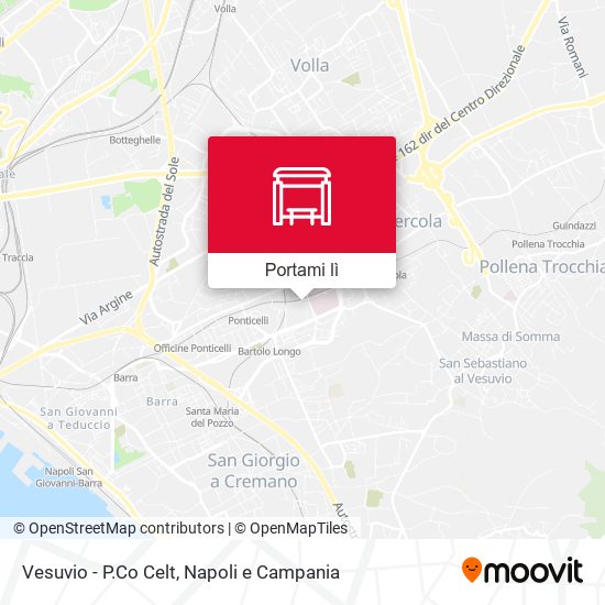 Mappa Vesuvio - P.Co Celt