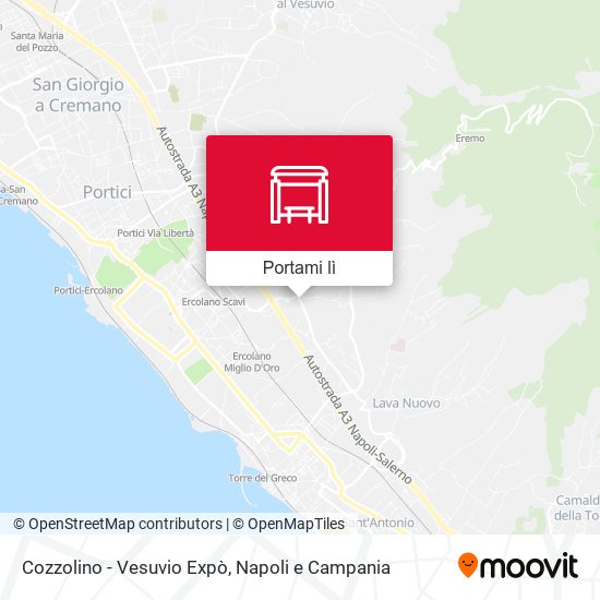 Mappa Cozzolino - Vesuvio Expò