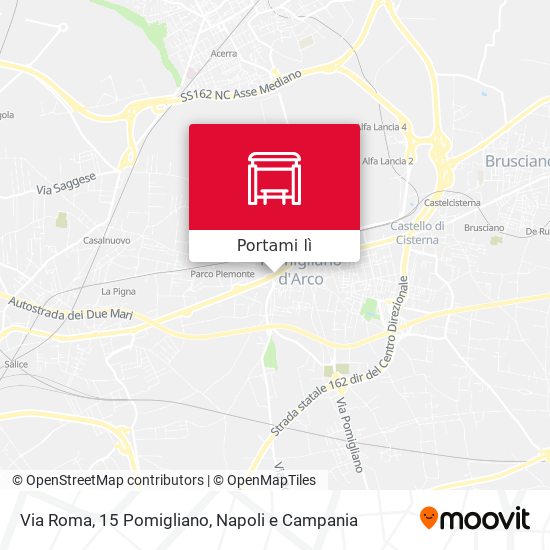 Mappa Via Roma, 15 Pomigliano