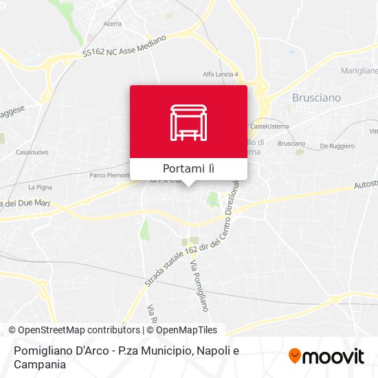 Mappa Pomigliano D'Arco - P.za Municipio