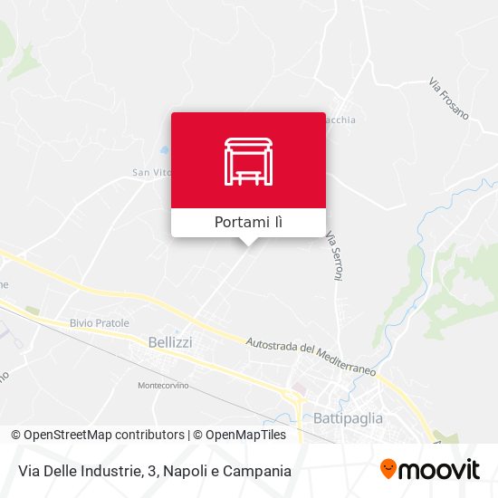 Mappa Via Delle Industrie, 3