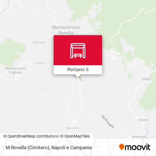 Mappa M.Rovella (Cimitero)