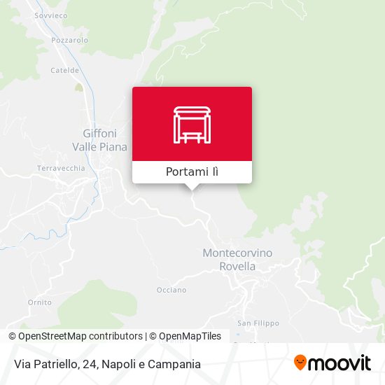 Mappa Via Patriello, 24