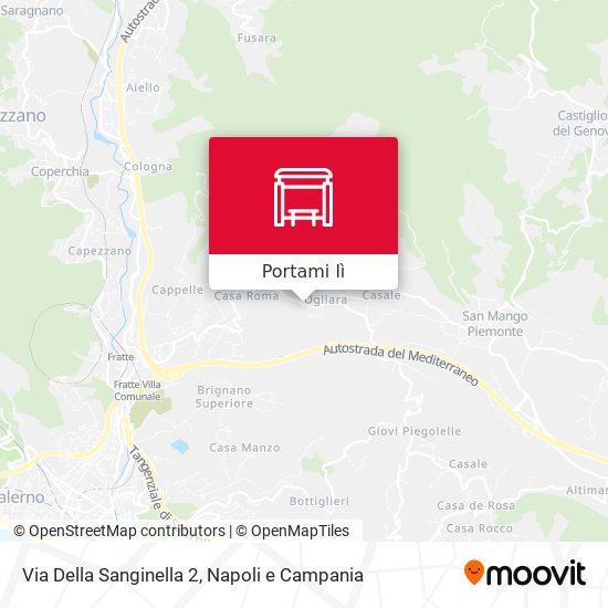 Mappa Via Della Sanginella 2