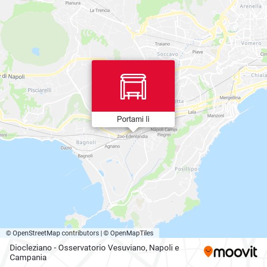 Mappa Diocleziano - Osservatorio Vesuviano