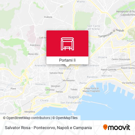 Mappa Salvator Rosa - Pontecorvo