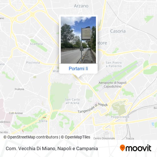 Mappa Com. Vecchia Di Miano