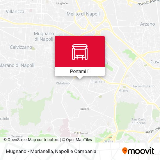 Mappa Mugnano - Marianella