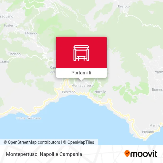 Mappa Montepertuso
