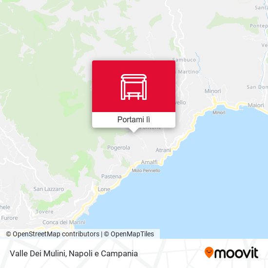 Mappa Valle Dei Mulini
