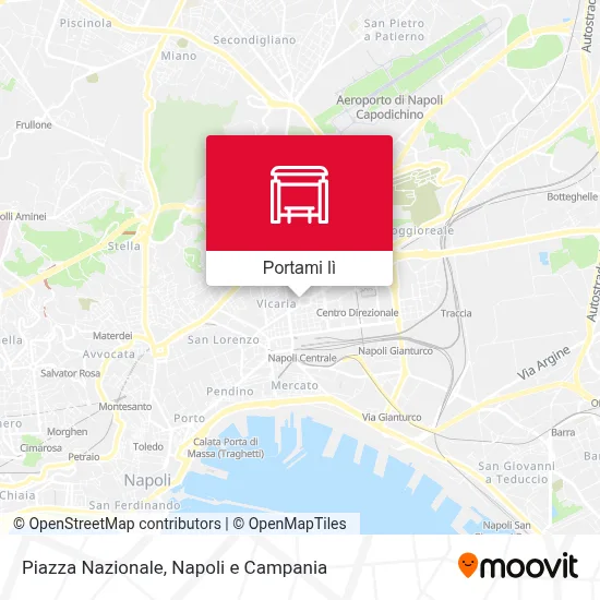 Mappa Piazza Nazionale