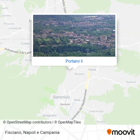 Mappa Fisciano