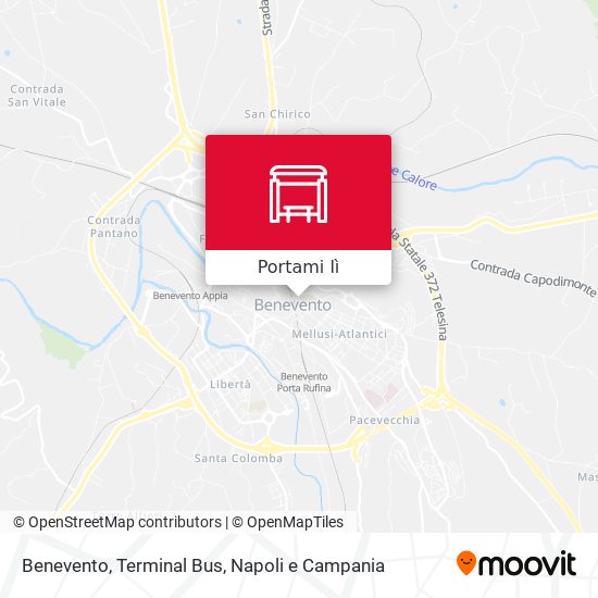 Mappa Benevento, Terminal Bus