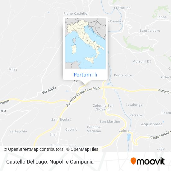 Mappa Castello Del Lago