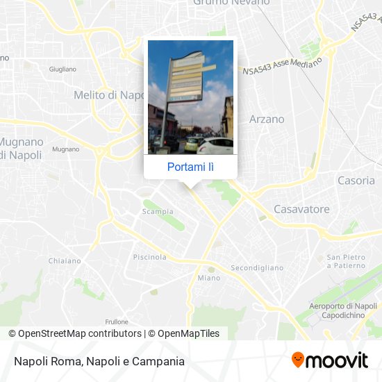 Mappa Napoli Roma