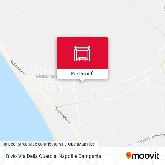 Mappa Bivio Via Della Quercia