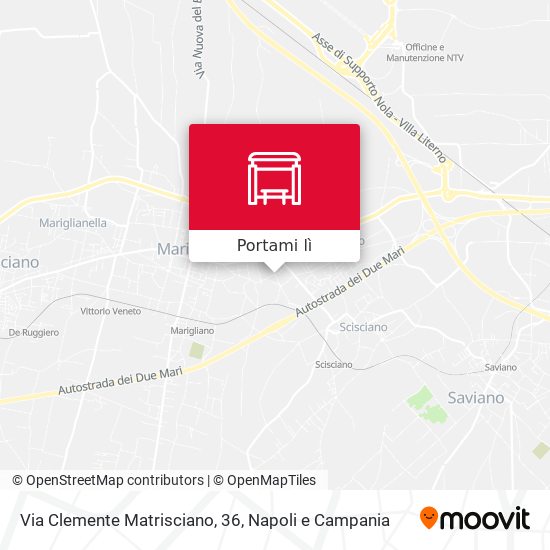 Mappa Via Clemente Matrisciano, 36
