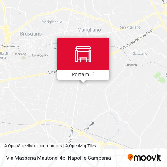 Mappa Via Masseria Mautone, 4b