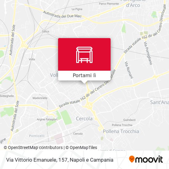 Mappa Via Vittorio Emanuele, 157