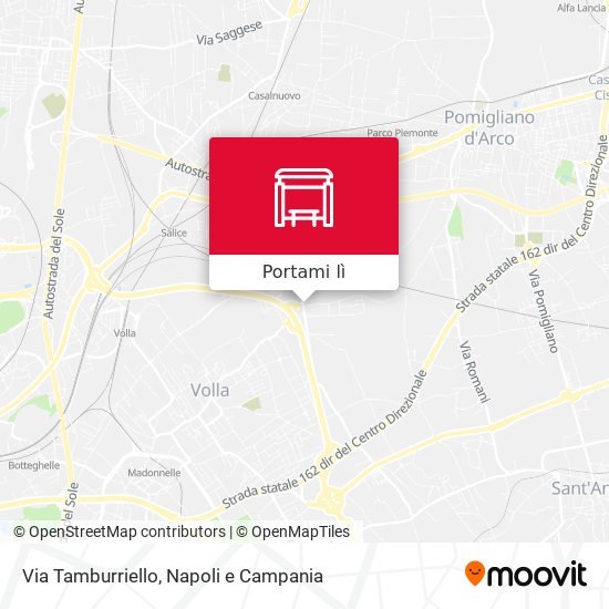 Mappa Via Tamburriello