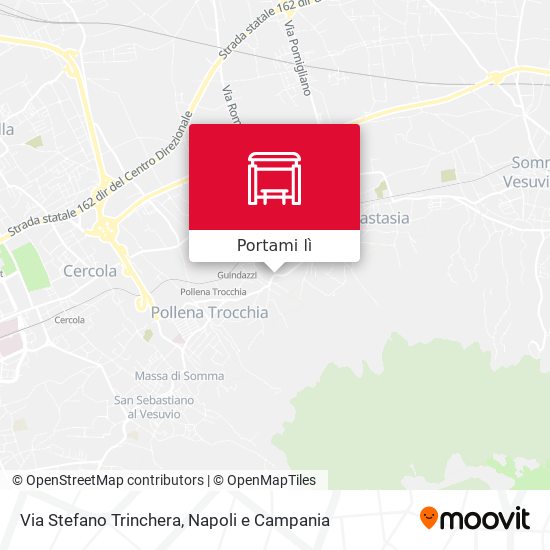 Mappa Via Stefano Trinchera
