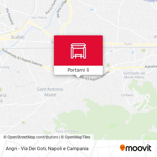 Mappa Angri - Via Dei Goti