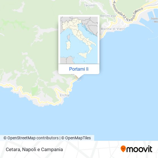 Mappa Cetara