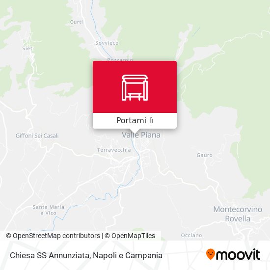 Mappa Chiesa SS Annunziata