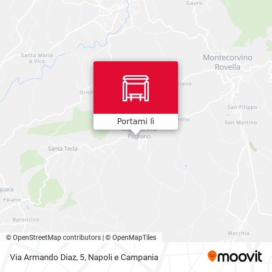 Mappa Via Armando Diaz, 5