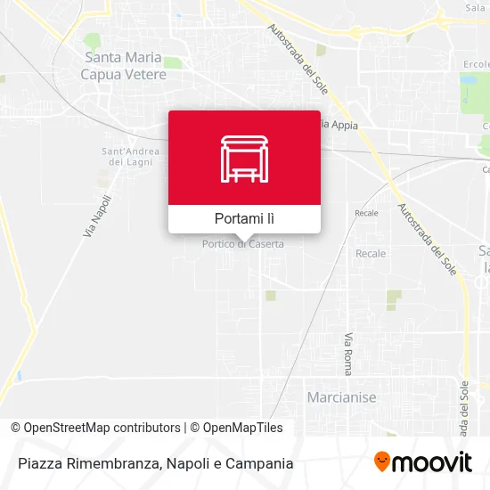 Mappa Piazza Rimembranza