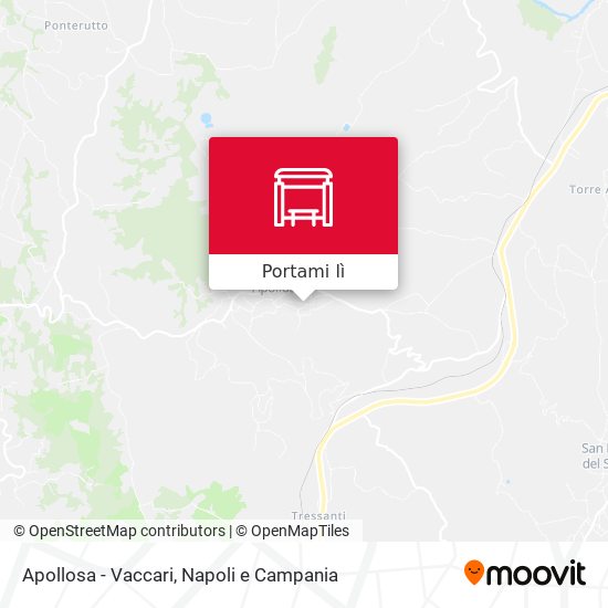 Mappa Apollosa - Vaccari