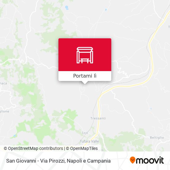 Mappa San Giovanni - Via Pirozzi