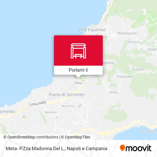 Mappa Meta- P.Zza Madonna Del L.