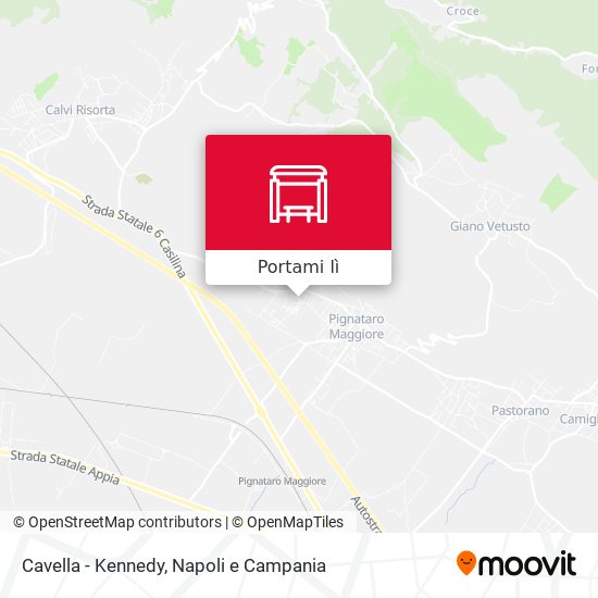 Mappa Cavella - Kennedy