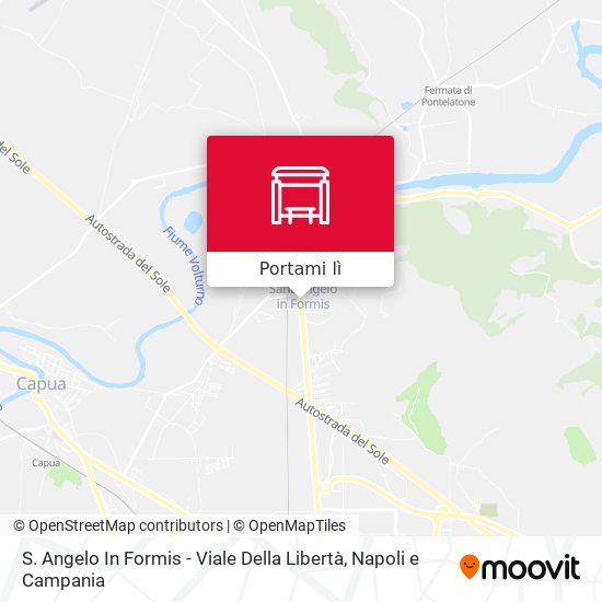 Mappa S. Angelo In Formis - Viale Della Libertà