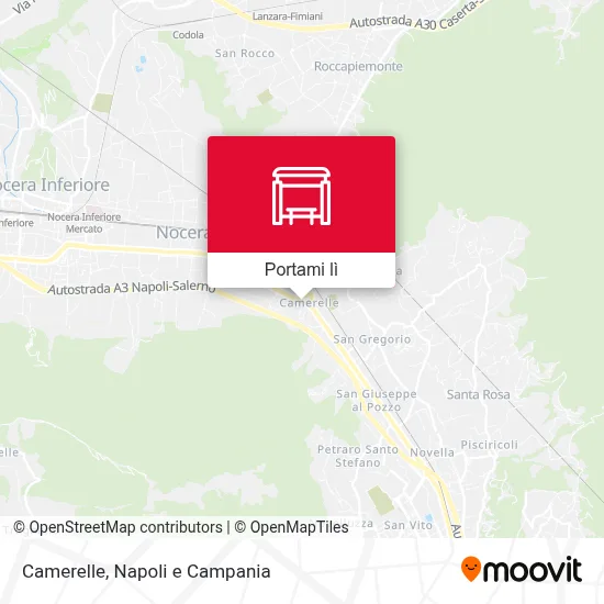 Mappa Camerelle
