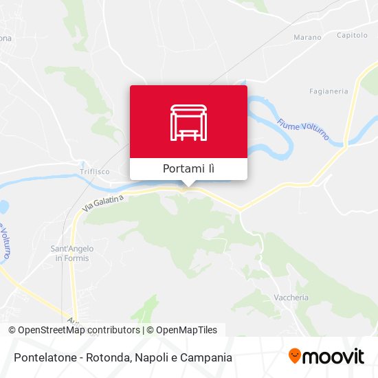 Mappa Pontelatone - Rotonda