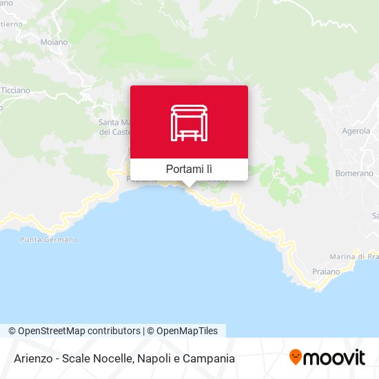 Mappa Arienzo - Scale Nocelle