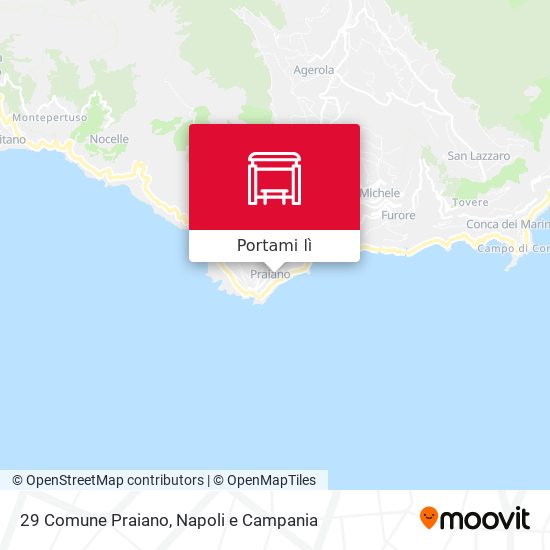 Mappa 29 Comune Praiano