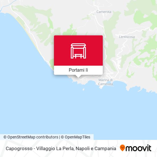 Mappa Capogrosso - Villaggio La Perla