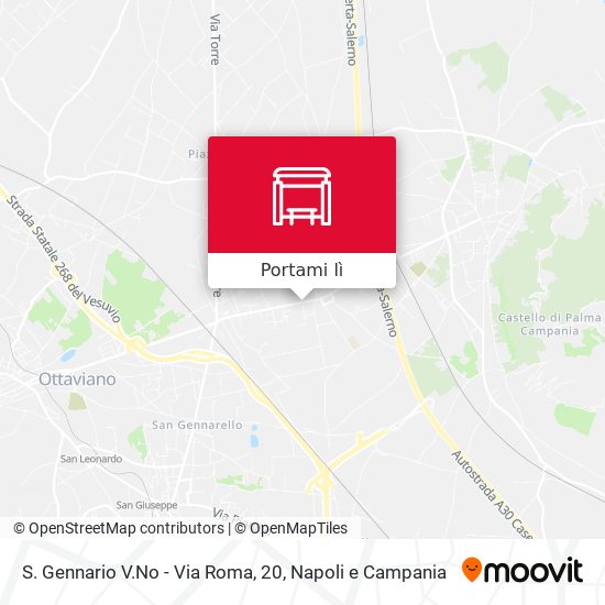 Mappa S. Gennario V.No - Via Roma, 20
