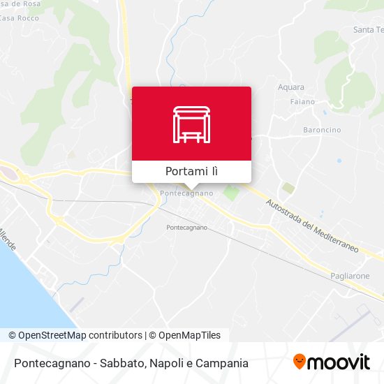 Mappa Pontecagnano - Sabbato