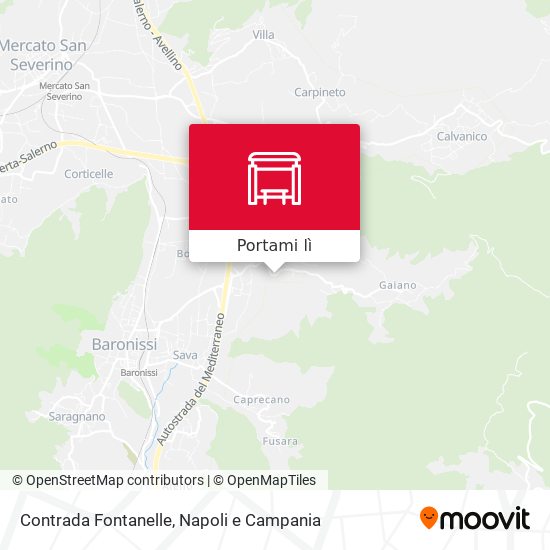Mappa Contrada Fontanelle