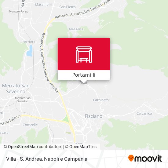 Mappa Villa - S. Andrea